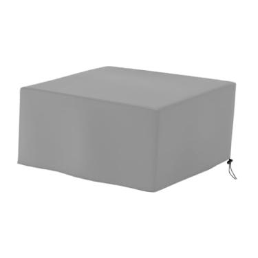 Imagem de Bothyi Capa para churrasqueira, resistente a rasgos, resistente, multiuso, à prova d'água, à prova de vento, de poeira, 18 polegadas para áreas externas, Cinza