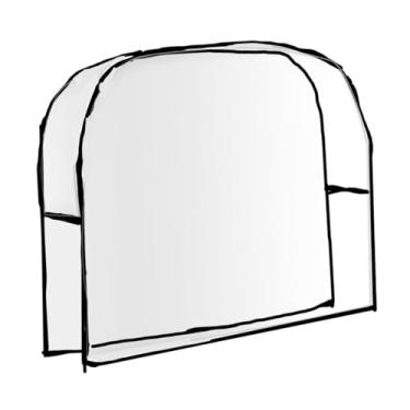 Imagem de Kokiya Capa protetora para cadeira de barbeiro em PVC, resistente, evita danos, capa protetora para cadeira de barbeiro e cabeleireiro para beleza, 51x40x12cm