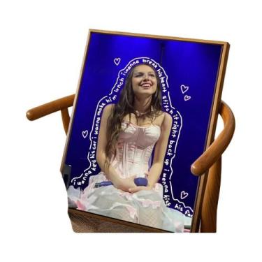 Imagem de Olivia Rodrigo Adesivo De Pôster Autoadesivo À Prova D'água Para Decor