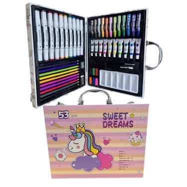 Imagem de Kit Conjunto Caneta 53 Peças Pintura Bobbie Estilo Touch