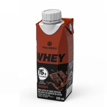 Imagem de Bebida Láctea Piracanjuba Whey 15g Zero Lactose Chocolate - 250ml