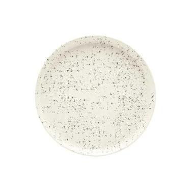 Imagem de Prato Sobremesa Em Cerâmica Flat Chuvisco 20cm Oxford