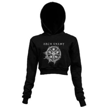 Imagem de Arch Enemy - Cropped Moletom Manga Longa-Feminino