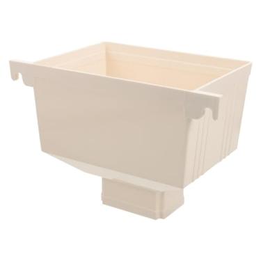 Imagem de HOMSFOU Filtro De Água Da Chuva, Desviador Calha, Coletor Parte Plástico, Conjunto Quadrado