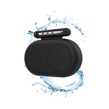 Imagem de Pin Broche De Silicone À Prova D’Água, Compatível Com Localizador Galaxy SmartTag2, Capa Com Trava De Segurança, Antiperda Para Roupas De Bebês, Crianças E Adultos - DAZZELI (PRETO)