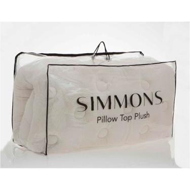 Imagem de Pillow Top Simmons Topper Plush, King 193 x 203 cm