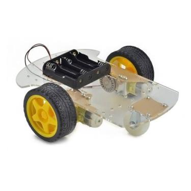 Imagem de Kit arduino robo carro chassi 2 rodas 2wd - GERAL