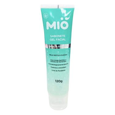 Imagem de Sabonete Gel Facial Mió Limpeza Eficiente Pele Mista a Oleosa 120g