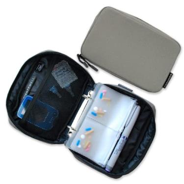 Imagem de Mighty Well Estojo De Viagem Para Suprimentos Diabéticos, Bolsa Armazenamento Medidor Glicose E Outros (Somente Bolsa), Autocuidado (Aço)
