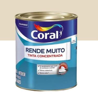 Imagem de Tinta Acrílica Fosca Rende Muito Palha 3,2l - Coral