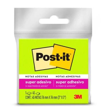 Imagem de Post-It 76x76 45 Folhas - 3M, Verde
