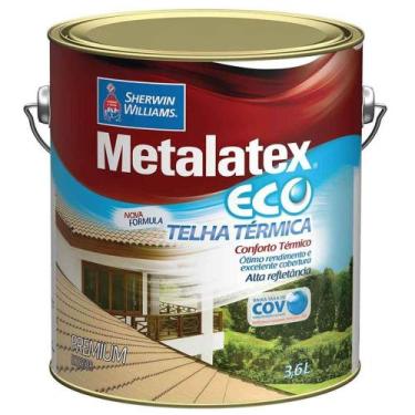 Imagem de Tinta Metalatex Eco Telha Térmica Sherwin Williams 3,6L