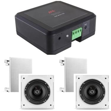 Imagem de Amplificador AAT BTA-1 ST + 2 Cxs Frahm 6CX 40w Rms Branca