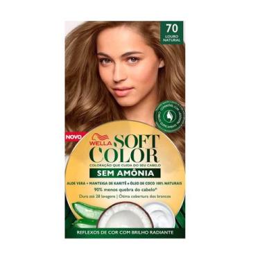 Imagem de Tintura Creme Soft Color 70 Louro Natural