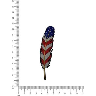 Imagem de Adesivo de Chapéu Country Pena Estados Unidos - Vivace Country, Tamanh