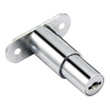 Imagem de Fechadura Para Porta De Correr E Gaveta 22mm Pino De Pressão