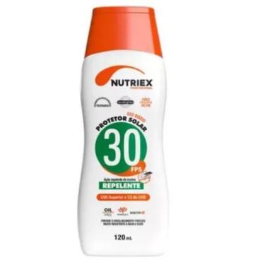Imagem de Protetor solar fps 30 com repelente 120 ml nutriex