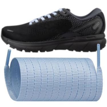 Imagem de Cadarços Endoto para tênis de corrida Brooks Blue Fog 127cm