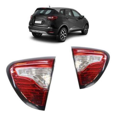 Imagem de Lanterna Traseira Captur 2017 A 2022 Bicolor Porta-Malas - Automotive 