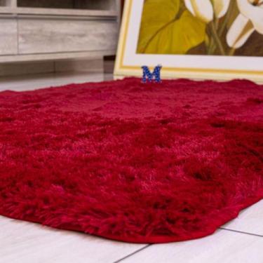 Imagem de tapete sala 2,00x1,50 shaggy felpudo de luxo macio black friday cor: B