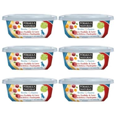 Imagem de Ração Úmida Formula Natural Receitas Caseiras Carne e Mandioquinha 270g 6 Unidades