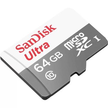 Imagem de Cartão Micro Sd Sandisk 64gb Sdsqunr