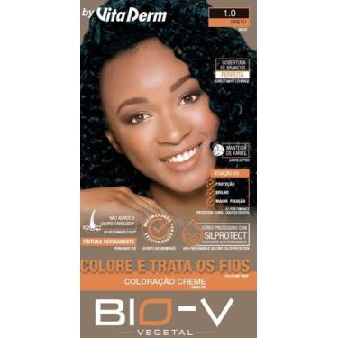 Imagem de Vita Derm Tinta De Cabelo Bio V Cor 1.0 Preto