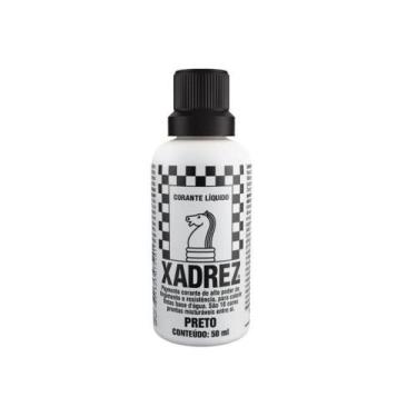 Imagem de Corante Líquido Xadrez 50ml Preto