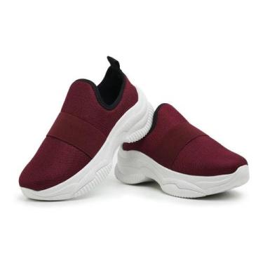 Imagem de Tênis Conforto Ortopédico Anatômico Palmilha Gel Ajuda no Caminhar - A