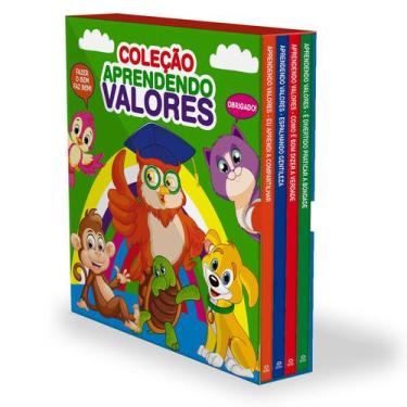 Imagem de Livro - Coleção Aprendendo Valores - Box com 4 Livrinhos