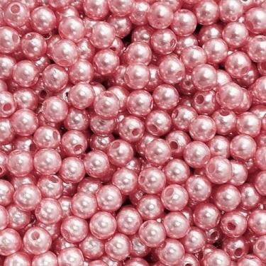 Imagem de PÉROLA DE ABS LISA Nº 06 20G PEROLA 6 MM - LADEIRA BIJUTERIAS, GOIABA 