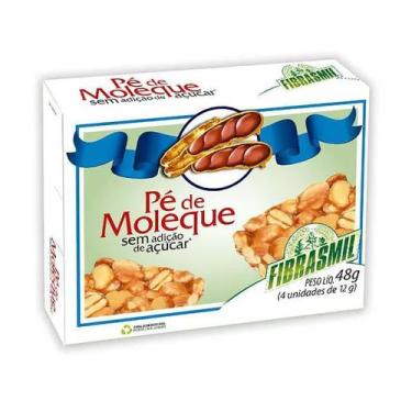 Imagem de Pé de Moleque Sem Adição de Açúcar Fibrasmil 48g