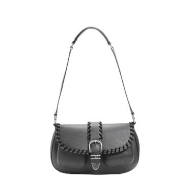 Imagem de Sam Edelman Rue Bolsa de ombro média preta