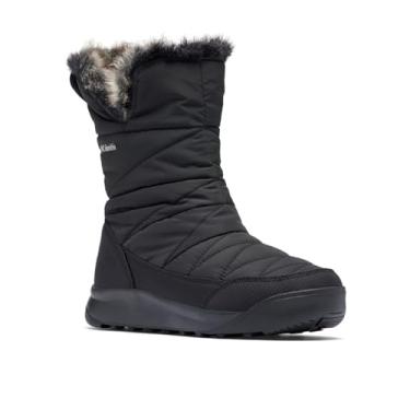 Imagem de Columbia Bota de neve feminina Minx Slip V, Preto/Titânio Titânio, 9.5 Wide
