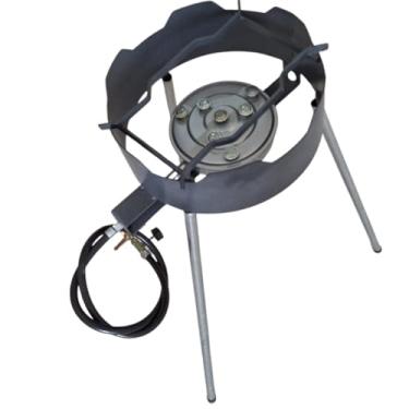 Imagem de FOGAREIRO 1 BOCA ALTA PRESSÃO FRITADEIRA PARA TACHO/DISCO DE ARADO PORTÁTIL DESMONTÁVEL