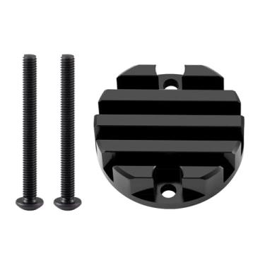 Imagem de Que-T 1/12 RC Aluminum Motor Cover Cap for Tamiya 57409 Lunch Box Upgrade(Black)