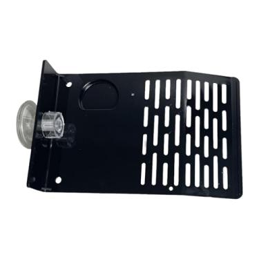 Imagem de Stgfyxgs Plataforma de Aquecimento para Répteis, Deck de Aquecimento para Répteis com Ventosa, Área de Aquecimento para Répteis para Aquário de Sapos, M