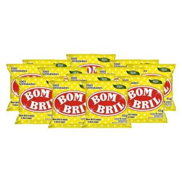 Imagem de Kit c/ 12 Pack Bombril Esponja de Aço - 6 Unidades Cada 45g