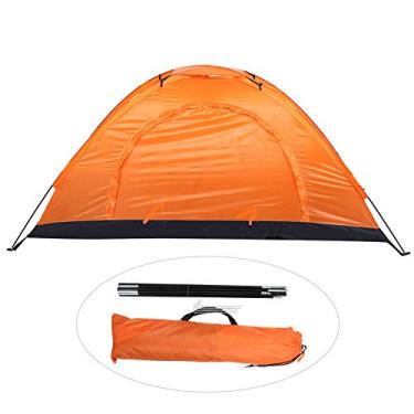 Imagem de Barraca, Tenda Individual, Para Uso Externo, À Prova de, À Prova d'água, Para Caminhadas, Camping, Fácil de Montar, Excelente Respirabilidade (Laranja)