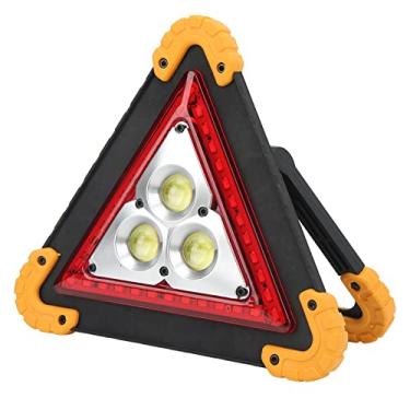 Imagem de Luz Triangular de Emergência Led Portátil Luz de Advertência de Reparo de Mau Funcionamento Multifuncional Luz Triangular de Emergência