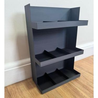 Imagem de Expositor de Maços 3 Andares - FLEX3D, Preto