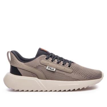 Imagem de Tênis Masculino Fila Freestyle II Esportivo Marrom/Laranja, Marrom, 40