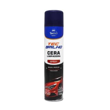 Imagem de Cera Limpadora Automotiva Tecbril Carnauba Spray 300Ml