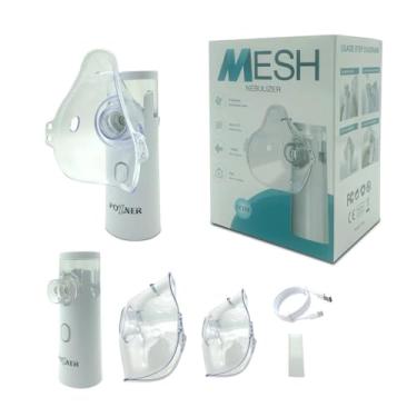 Imagem de Nebulizador Inalador Ultrassônico Portátil Sem Fio USB, Silencioso, Compacto Mesh Ultrassom Ideal para Crianças, Adultos e Idosos - Alívio Rápido de Sintomas Respiratórios