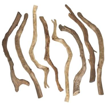 Imagem de kathson Madeira flutuante natural para aquário, mistura de madeira flutuante de mouro vermelho 30,5 cm a 40,6 cm de comprimento para decorações de aquário de madeira flutuante de formas variadas