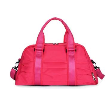 Imagem de Bolsa Feminina Treino Academia Fitness Pilates Mala Colorida Viagem Bag-Feminino