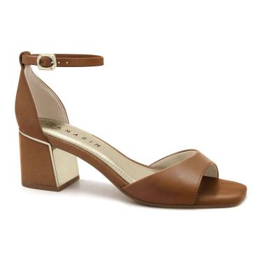 Imagem de Sandália Feminina De Salto Bloco Ramarim 25-39202
