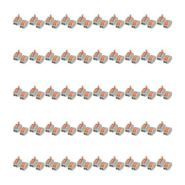 Imagem de 100X Conectores Emenda Derivação Rápida 2 Fios 2,5Mm Cmk412