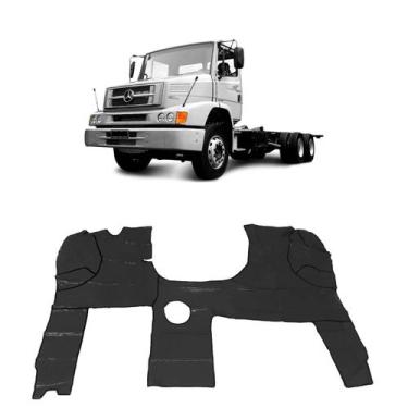Imagem de Tapete verniz caminhão mb 1620 l 2318 anos 96 a 99 sem capô - FCONFUOR