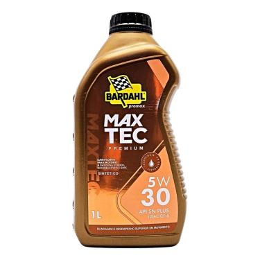 Imagem de Oleo Bardahl Max Tec Premium 5W30 Sn Plus Ilsac Gf-5 1 Litro 